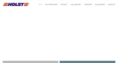 Desktop Screenshot of holstgruppen.com
